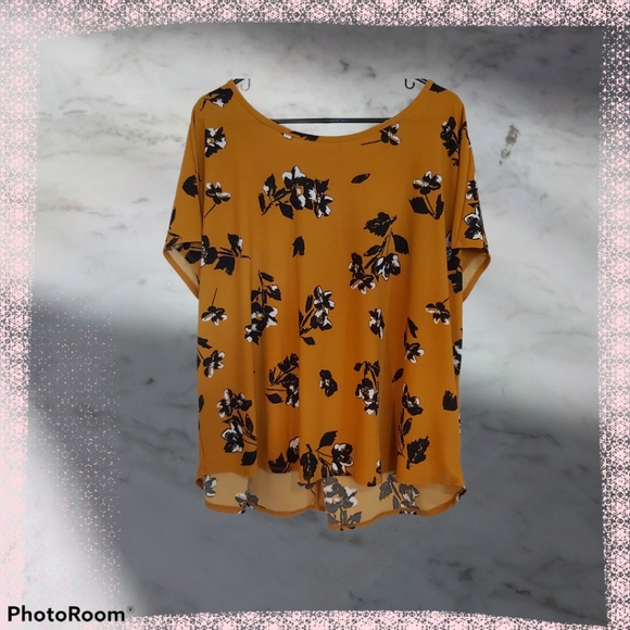 NEW GEORGE FLORAL T-SHIRT/B2 - Picture 1 of 2